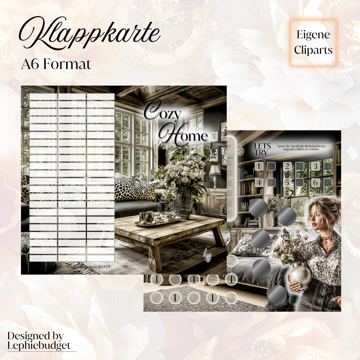 Cozy Home / Klappkarte