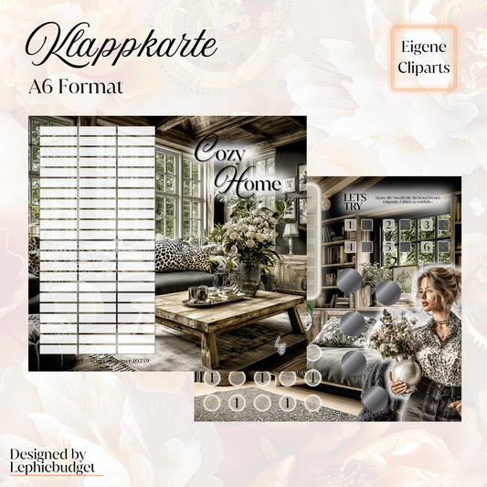 Cozy Home / Klappkarte