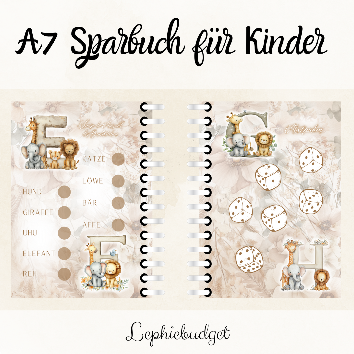 Kinder Sparbuch / A7
