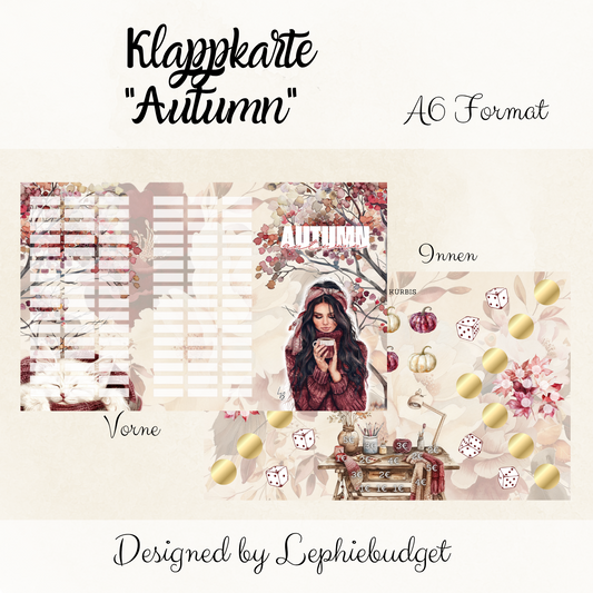 Autumn / Klappkarte