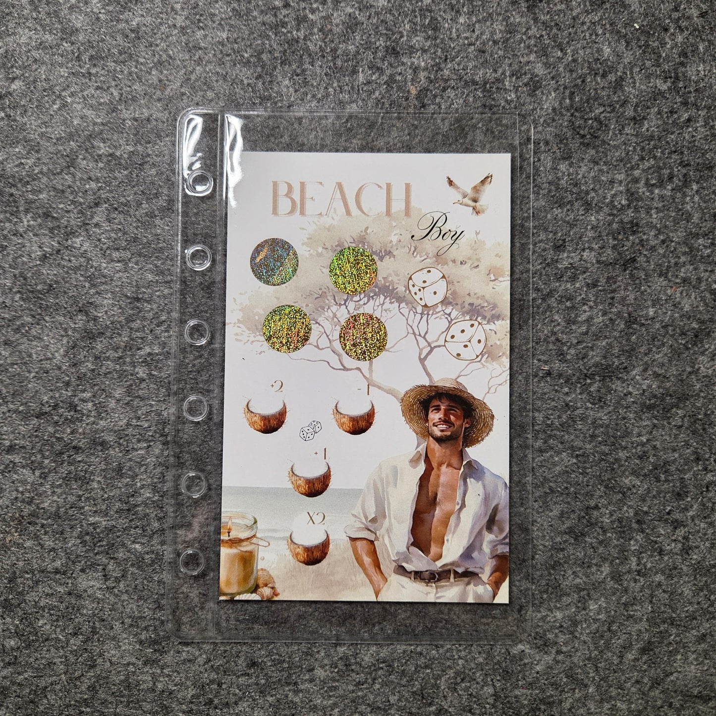 A7 Clear Zippless Hüllen
