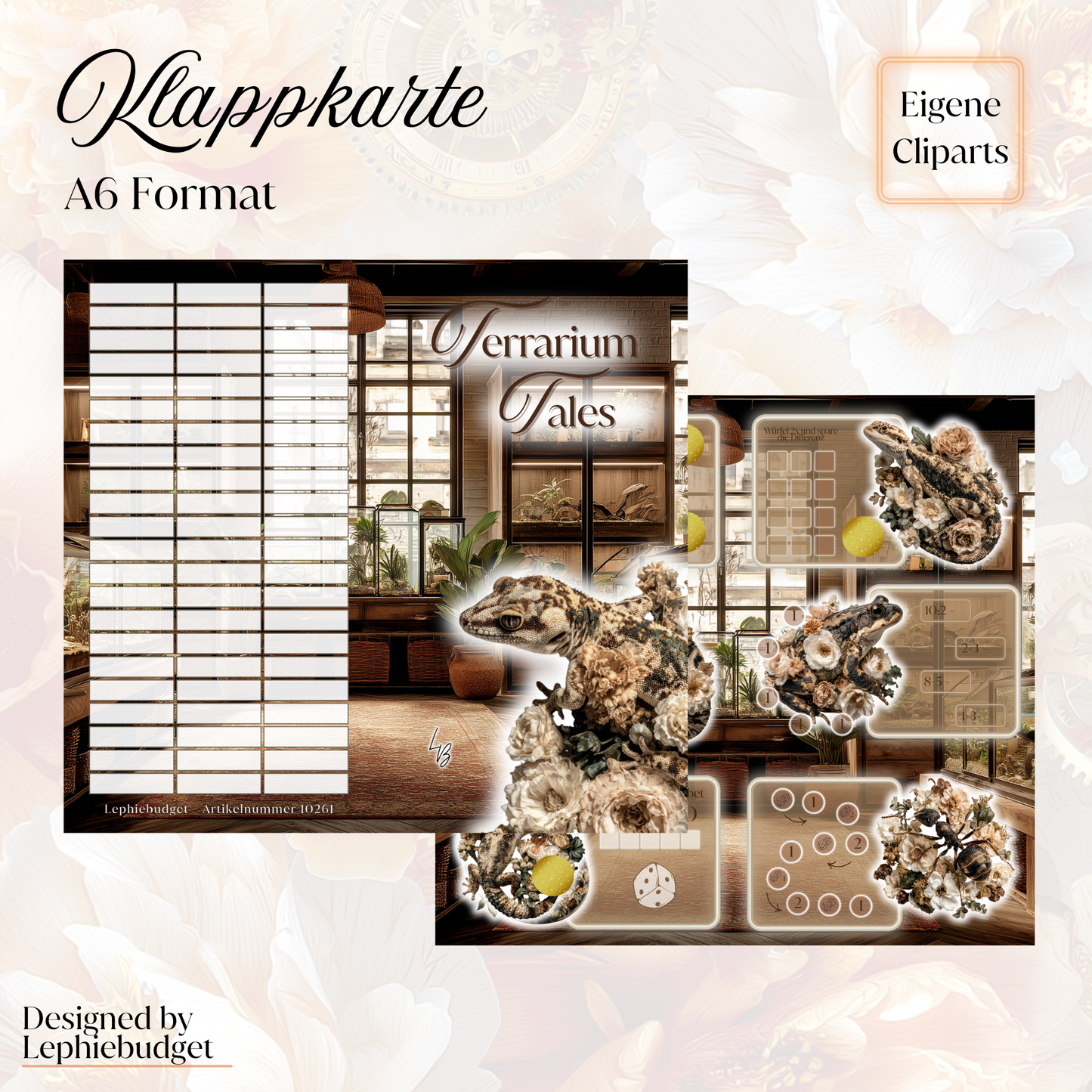 Terrarium Tales / Klappkarte