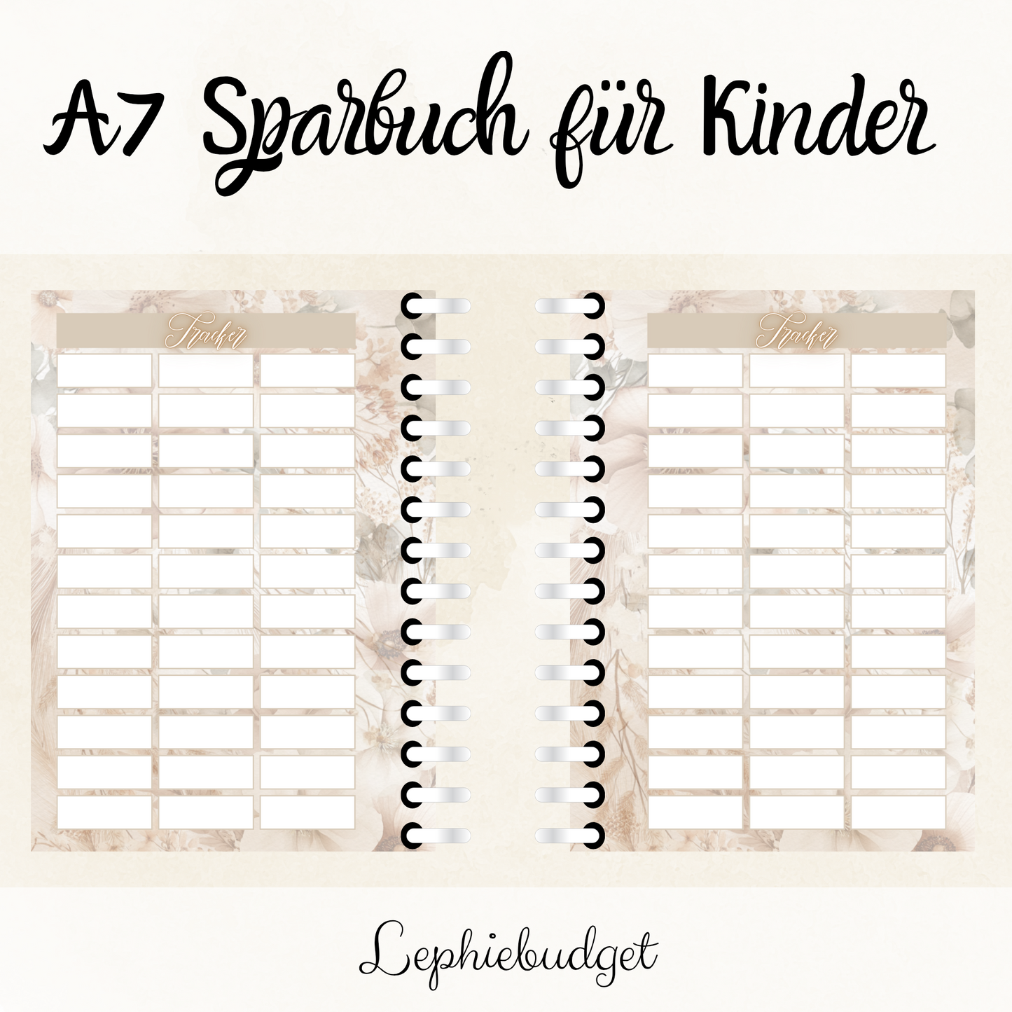 Kinder Sparbuch / A7